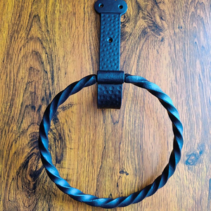 Premium Iron <b>Towel</b> Ring With Antique Finish Wall Mounted <b>Holder</b> For Bathroom <b>Kitchen</b> And Hotel Use - Product Image 1