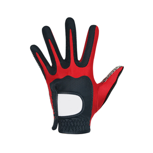 Gants de golf pour hommes en cuir de mouton véritable, respirants, confortables, colorés, antidérapants, avec fermeture auto-agrippante, haute qualité, vente en gros - Product Image 5