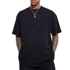 Camiseta de Algodón 100% Transpirable, Corte Holgado, Informal, para Hombre, con Diseño Gráfico, Fabricante OEM - Product Image 1