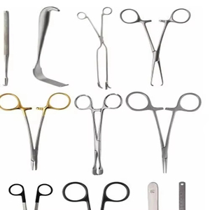 Ensemble d'instruments chirurgicaux en acier inoxydable, manuel, certifié CE, kit d'outils de chirurgie générale, équipement médical de classe I - Product Image 2
