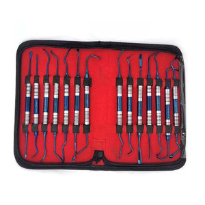 Kit chirurgical professionnel pour lifting sinusal, poignées en titane bleu, implantologie, ostéotome dentaire, chirurgie, instruments dentaires médicaux - Product Image 4