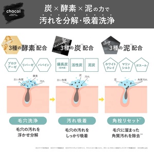 Espuma Limpiadora Facial de Arcilla Mineral con Enzimas de Carbón Vegetal Hecha en Japón, 130g, Limpiador Profundo, Hidratante, Limpiador de Poros - Product Image 5