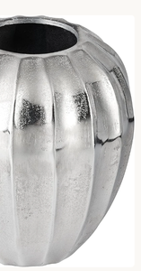 Support de pot de fleurs moderne en argent plaqué, sculpté à la main, écologique, toutes saisons, pour la décoration de jardin et de maison, style industriel - Product Image 6