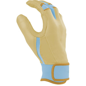 Gants de frappeur de baseball professionnels personnalisés en cuir durable à manchette courte, équipement sportif d'entraînement, vente en gros OEM, logo personnalisé - Product Image 2