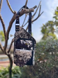 Ceinture d'argent de voyage à sangle unique bloquant la RFID avec fermeture à glissière sacs multi-usages faciles à transporter - Product Image 3