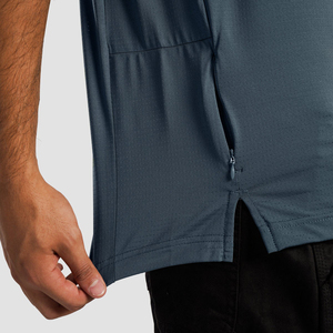 Camisetas de Manga Corta para Hombre, al por Mayor, con Logotipo Personalizado, Estilo Casual, Verano, Corte Ajustado, Secado Rápido, Ecológicas y Transpirables - Product Image 5