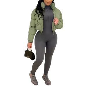 Vente en gros de manteaux en duvet pour femmes personnalisés et à la mode en tissu épais vestes chaudes d'hiver veste polaire à la mode pour dames 2026 - Product Image 3