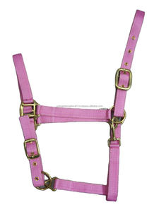 Licou de cheval en nylon doux au toucher Conception anti-frottement Convient pour un usage quotidien et montre un licou de cheval en nylon - Product Image 4