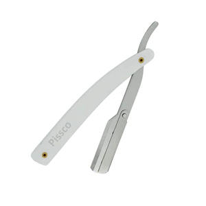 มีดโกนหนวดแบบตรง ด้ามสแตนเลส พับได้ สำหรับช่างตัดผม - Product Image 6