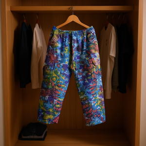 Pantalons en coton unisexes, cintres pour pantalons et jupes inclus - Product Image 3
