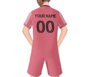 Maillot de basket-ball rose unisexe personnalisable avec nom et numéro, impression numérique, respirant, 100% polyester, uniforme d'équipe adulte - Product Image 3