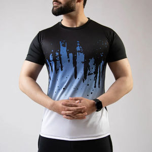 Nouveau T-shirt de softball personnalisé avec logo OEM pour hommes, à manches courtes et boutonnage, le plus vendu, fabriqué sur mesure par sublimation - Product Image 2