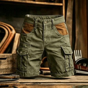 2026 New Cargo Knee <b>Shorts</b> <b>Men</b> Sports Casual <b>Bermuda</b> <b>Shorts</b> Plus Size Cotton Half Pants Golf Breathable Button Fly <b>Bermuda</b> - Product Image 5