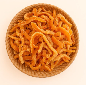Tranches de Zeste de Mandarine Confites (Chenpi) Séchées pour Boissons, Thés et Transformation Alimentaire - Product Image 2