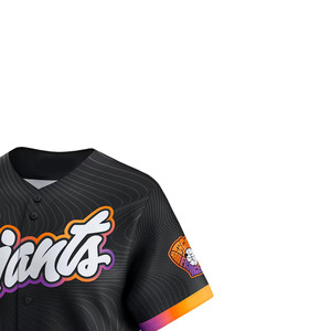 Maillot de baseball premium à boutons, respirant, uniforme sportif léger, tenue d'équipe, production en gros en usine - Product Image 6