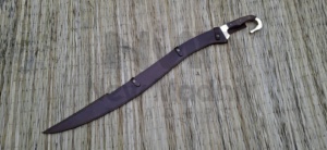 Épée personnalisée NMT-2577 en acier à haute teneur en carbone, manche en bois de rose, fabrication artisanale - Product Image 6