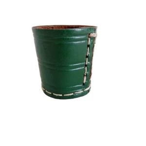 Prêt à expédier : Shaker personnalisé en cuir véritable pour le jeu de dés – Magnifique gobelet à dés en cuir livré avec 5 ou 6 dés - Product Image 5