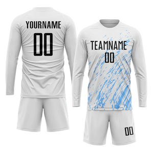 Best Quick-dry Customizable 100% Polyester V-neck <b>Soccer</b> Uniforms For Adults Professional Sports Sets Wholesale Price Offering - Product Image 2