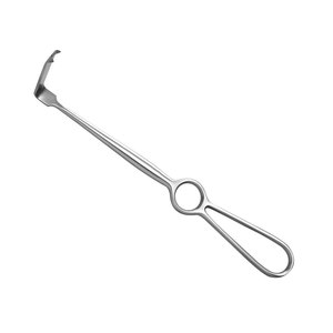 Retractor Quirúrgico Kocher de Acero Inoxidable Premium con Mango de Anillo y Ángulo Recto para Tejidos, Fabricante de Pakistán - Product Image 4