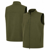 Chaleco de golf personalizado OEM para hombre, ligero, a prueba de viento, suave, chaqueta sin mangas, chaleco de talla grande para deportes y entrenamiento al aire libre