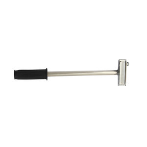 Marteau de poinçonnage professionnel à rangée unique, corps en acier inoxydable, poignée en caoutchouc, outil manuel de poinçonnage métallique durable - Product Image 4