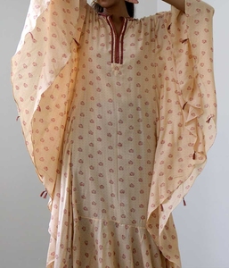 2026 Trendy Beautiful Dubai <b>Kaftan</b> for Women Modest Handmade Traditional Islamic Floor Length Polyester Anti-Wrinkle - Product Image 5
