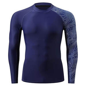 เสื้อรัดรูประบายอากาศได้ดี นุ่มสบาย ใส่เล่นกีฬาได้ น้ำหนักเบา ออกแบบได้ตามต้องการ สำหรับผู้ชาย - Product Image 1