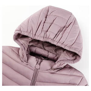 Chaqueta Acolchada Ligera para Mujer, Abrigo Acolchado Tipo Burbuja para Primavera e Invierno, Ropa Exterior Informal con Capucha, Moderna y en Capas - Product Image 5