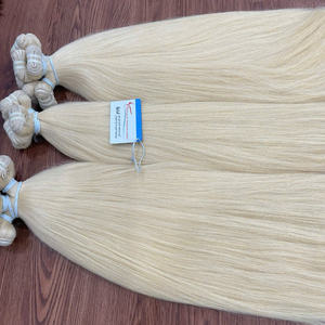 Oferta 2025: Cabello Virgen Vietnamita Rubio 100% Disponible, Alta Calidad, Muy Sedoso, Sin Enredos, Listo para Enviar - Product Image 5