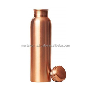 Botella de Cobre Ecológica, Unisex, para Uso Diario, Favorece la Hidratación Natural, la Digestión, Saludable y Tradicional - Product Image 1