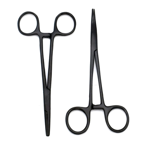 Altomme Instruments Pince porte-aiguille orthodontique à manche noir, Pince ORL en acier inoxydable, Outil réutilisable - Product Image 5