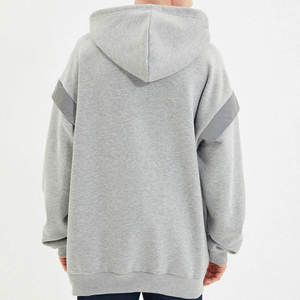 Sudaderas con capucha de lujo casuales de algodón con logotipo personalizado, bordado de forro polar, de gran gramaje, lisas, para hombre, con calefacción. - Product Image 6