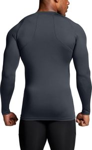 Camiseta de Compresión de Manga Larga para Hombre, Personalizable con Logotipo, Camiseta Deportiva, Camiseta sin Mangas para Gimnasio, Entrenamiento, Fisicoculturismo y Fitness - Product Image 3