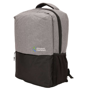 Sac d'ordinateur portable professionnel Liviya - Style professionnel, grande capacité, imperméable, multifonction, en cuir PU, polyester, housse en PP - Product Image 5