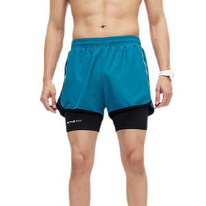Pantalones Deportivos Personalizados para Hombre, Pantalones de Maratón de Tres Puntos con Forro de Doble Capa, Pantalones Cortos Deportivos de Secado Rápido para Hombre - Product Image 3