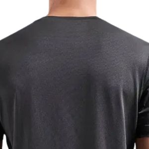 เสื้อยืดกีฬาผู้ชายคอกลมแขนสั้นทรงปกติชุดกีฬาประสิทธิภาพสูงน้ำหนักเบาระบายอากาศได้ดีชุดออกกำลังกาย - Product Image 4
