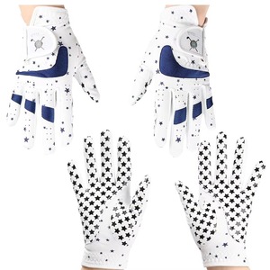 Guantes de Golf de Cuero Genuino Blanco Premium Más Vendidos, Correa de Muñeca Ajustable, Antideslizantes para Hombre, Tela Suave y Transpirable, Agarre Cómodo - Product Image 5