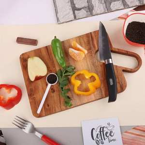 Tabla de cortar de bambú natural |   Tabla de Cortar Resistente a Cuchillos para Cocinas Domésticas y Comerciales - Product Image 2