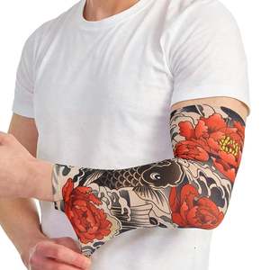 Mangas Largas Estampadas para Brazos, Sublimación por Transferencia, Unisex, para Verano, Ciclismo, Conducción, Material de Nailon, UPF50 - Product Image 2