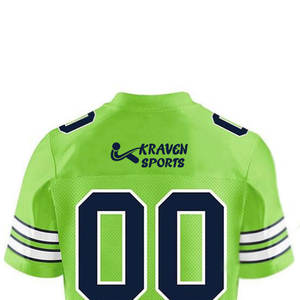 Jersey de Fútbol Americano Personalizado Más Vendido, 100% Poliéster, Sublimado - Product Image 5