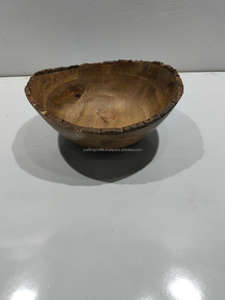 Handmade Vintage Eco-Friendly Decorative <b>Wooden</b> <b>Salad</b> <b>Bowls</b> with Custom Logo for Kitchen Party & Hotel Use Bulk Wholesale India - Product Image 5