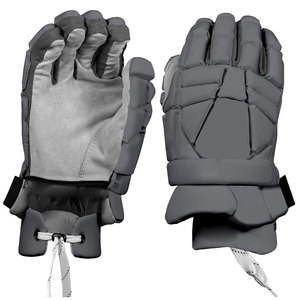Lacrosse Gloves Flexible Fit Men Youth Breathable Padded Palm Strong <b>Grip</b> <b>Control</b> Sports Training Equipment - Product Image 1