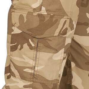 กางเกงขาสั้นคาร์โก้ผู้ชายแบบมีเชือกผูก เอวสูง ทรงหลวม สวมใส่สบาย คุณภาพสูง ออกแบบลายพิมพ์โลโก้ได้ตามต้องการ ผ้าคอตตอนทวิล สไตล์สตรีทแวร์ ขายส่ง - Product Image 2