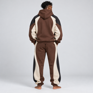 Chándal Oversize para Hombre con Tela Suave Premium, Corte Relajado, Cómodo de Usar, Diseño Moderno de Ropa Urbana - Product Image 3