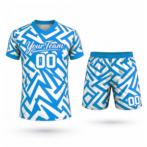 Conjunto Unisex Personalizado con Impresión por Sublimación, Material de Poliéster Transpirable de Secado Rápido, Estilo Personalizado - Product Image 6