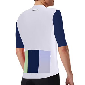 Maillot de cyclisme pour homme de haute qualité, tissu polyester de haute qualité, haut de vélo respirant, vêtements de cyclisme durables - Product Image 2