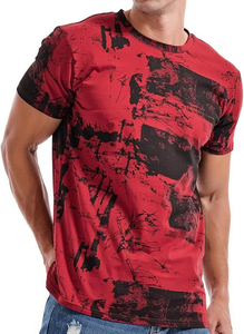 Camiseta de algodón grueso con corte personalizado, estilo vintage, lavada, para hombre, con estampado digital de camuflaje real, camiseta de camuflaje personalizada para hombre - Product Image 5