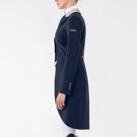 Meilleure qualité dames équestre équitation spectacle veste nouveau classique compétition Tailcoat Nylon Spandex tissu pour l'équitation des femmes