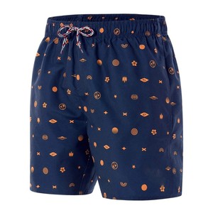 Shorts de Baño para Hombre, Color Azul Marino, con Estampado por Sublimación, Secado Rápido, con Cordón Ajustable, para Playa, Surf y Piscina, Cómodos para Vacaciones de Verano - Product Image 5