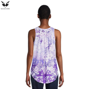 Débardeur personnalisé de qualité supérieure avec impression par sublimation, prix de gros, dernier produit très vendu, vêtements de fitness pour femmes - Product Image 2